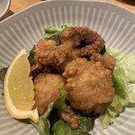 鳥直食堂 - タコ唐揚