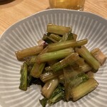 鳥直食堂 - わさび菜