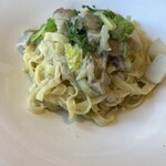 The LOAF Cafe - 生パスタは、真鯛と旬野菜の白ワインソースタリアテッレ