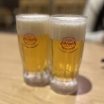 沖縄料理 あぐー豚 しゃぶしゃぶ AGU- - 樽生オリオン