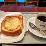 ドトールコーヒーショップ - 料理写真:ホットモーニング　スモークチキン＆トマト