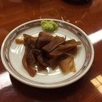 寿司処 博 - Dec, 14　干瓢を刻んで　勿論自家製