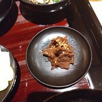 銀座 稲葉 - 牛時雨煮