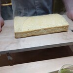 銀座 稲葉 - 巻立てだし巻き卵