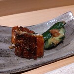 銀座 稲葉 - 鰻、梅胡瓜
