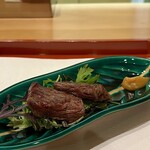 茶つぼ - 丹波篠山 黒田庄和牛イチボのステーキ