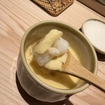 すし岩瀬 - クエの茶碗蒸し②