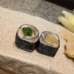 すし岩瀬 - イワシの磯辺巻き