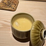 すし岩瀬 - クエの茶碗蒸し①