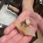 すし岩瀬 - カワハギ　肝のせ