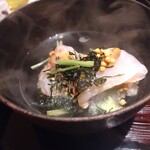 銀座 稲葉 - 鯛茶漬け