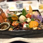 旅館 すぎもと - 前菜　おせち すぎもとのお年とり