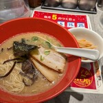 麺場居酒屋 ラの壱 金山駅店 - とんこつもとあじ　メンマつき