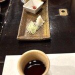 旅館 すぎもと - 限定手打ちそば（年越しそば）用の薬味