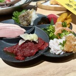 しゅはり - おまかせアテ盛5種