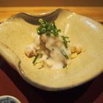 花しま - 河豚ブツの白子掛け