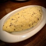 関山米穀店 - 黒トリュフのオムレツ
