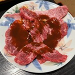 千力 愛宕店 - 松阪牛ホホ、ネック880円