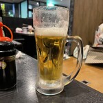 千力 愛宕店 - 朝日超乾生啤酒中580日圓