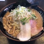 麺屋 祐 - 焦がしニンニク味噌¥1,000-（大盛２玉+¥200-）