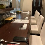 オステリアエンネ - 店内カウンター