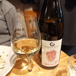 料理店オクノ - 白ワイン３杯目