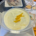 わ楽 - 日本酒ムース　柚子が香って美味！