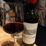 料理店オクノ - 赤ワイン１杯目