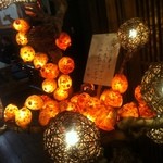Fukuyoshi - 【2014年12月】店内にあるほやのランプがとても綺麗