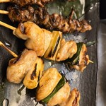 炭火焼 色とり鳥 - 