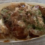 さくら茶屋 - ふわとろ食感。焼きたてはかなり熱々なので、食べる際は火傷に注意です。