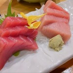 上州屋 - マクロ赤身と中トロ