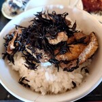 カタヤマ - 自作ヒジキご飯(笑)