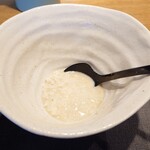 月よみ鶏そば - リゾットのように頂きます！