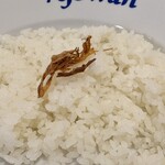 アジョワン - 男性はライス大盛りがいいでしょう。