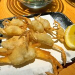 炭火焼鳥と水炊き 五郎一 - カニの唐揚げ（オススメメニュー）