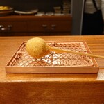 串かつ だいぼん - しらす&チーズ&大葉