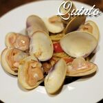 はまぐりとちぢみほうれん草のボンゴレビアンコスパゲッティ”