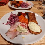 料理店オクノ - 前菜盛合せ