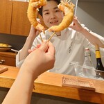 串かつ だいぼん - 堀古大心氏(お弟子さん)