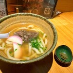 炭火焼鳥と水炊き 五郎一 - 牛テールうどん（オススメメニュー）