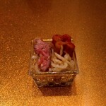 銀座 Chikamitsu 六丁目 - タンとナムルとごぼうキムチ