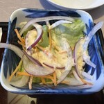 魚伸 - 【2026.1.12(月)】ランチ贅沢セットの野菜サラダ