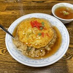 チュー - 天津焼きめし(大盛+130円) 1030円