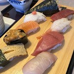 魚伸 - 【2026.1.12(月)】ランチ贅沢セットの寿司