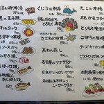 魚伸 - 【2026.1.12(月)】メニュー