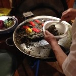 ラ コシーナ - 今日はイカ墨のパエリア