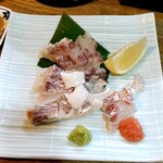 ふうすけ - 真鯛刺身　800円