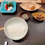 銀座 よし澤 - お米第三形態(蒸らし後)