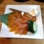 ふうすけ - 自家製からすみとクリームチーズ　900円